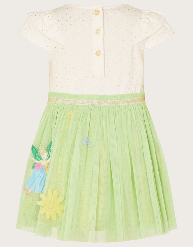 Baby Fairy Disco Dress, Green (GREEN), large