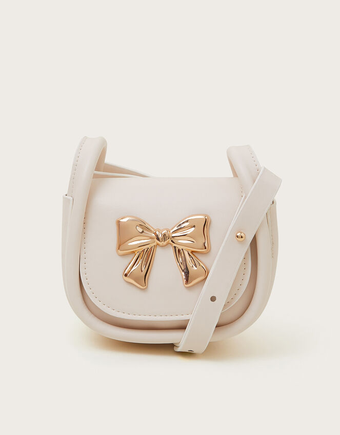 Bubble Bow Mini Bag, Gold (GOLD), large
