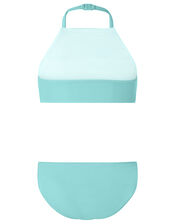 Reversible Sequin Bikini Set, Blue (TURQUOISE), large