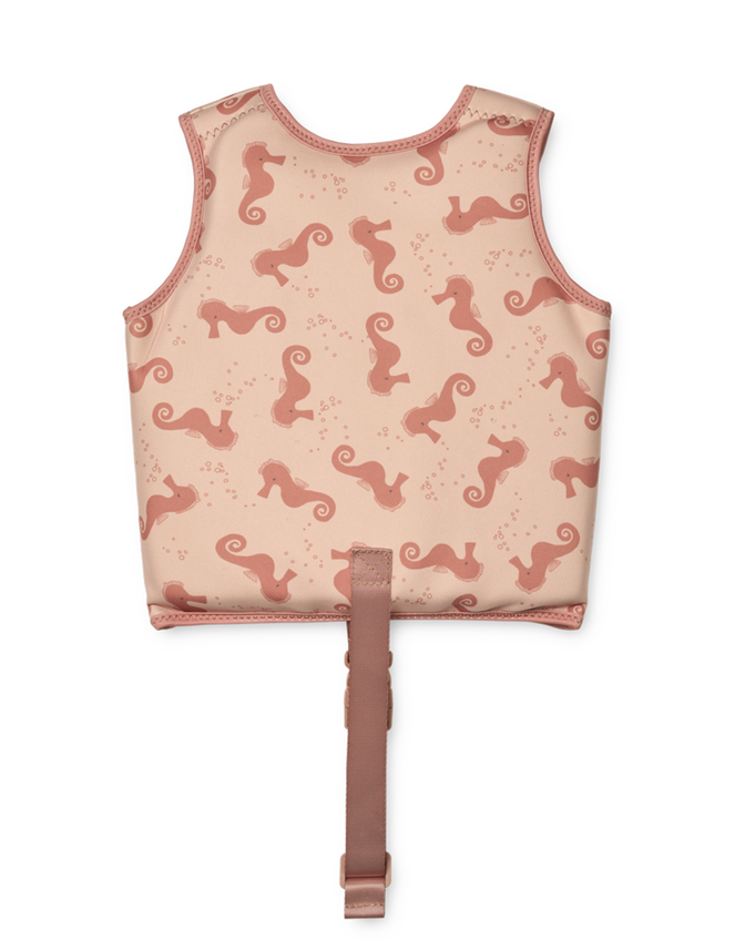 Liewood Dove Swim Vest, Orange (PEACH), large