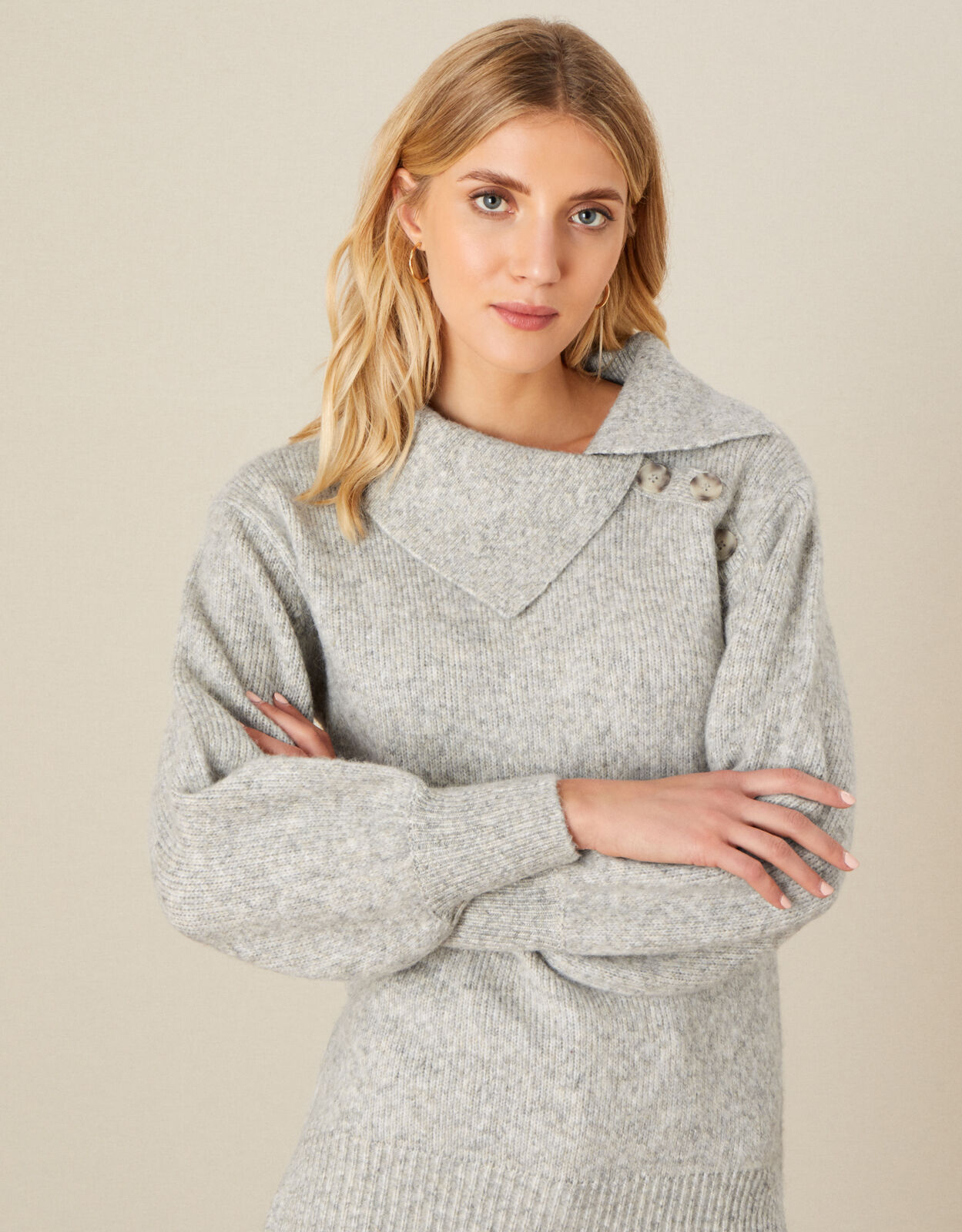 Womens grey jumper online