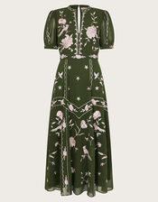 Grace Embroidered Dress, Green (GREEN), large
