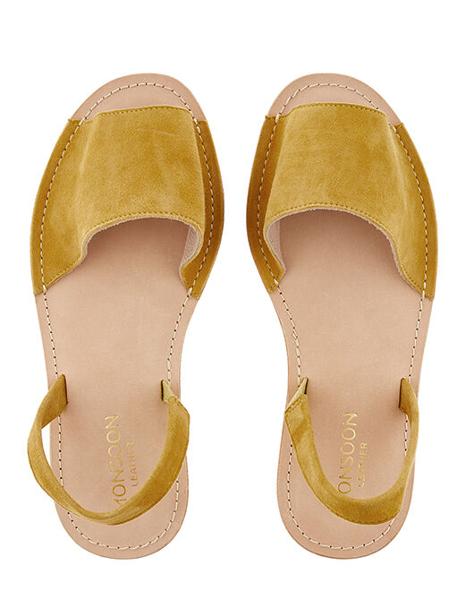 next ochre sandals