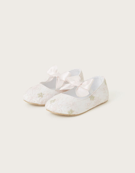 Baby Tulle Blossom Walker Shoes, Pink (PINK), large