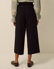 Carla Culotte Trousers, Black (BLACK), large
