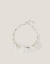 Flower Pearl Cuff Bracelet, , large