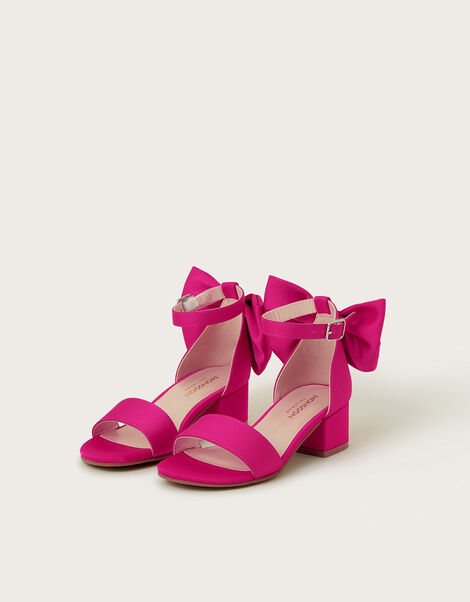 Two-Part Bow Heels, Pink (PINK), large
