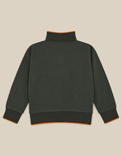 Animal Adventure Half-Zip Sweatshirt, Green (KHAKI), large