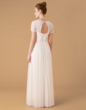 Beatrice Embellished Bridal Maxi Dress, Ivory (IVORY), large