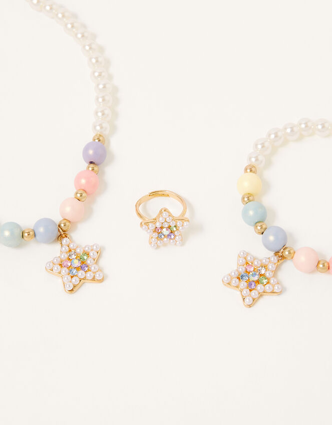 Rainbow Star Jewellery Set, , large
