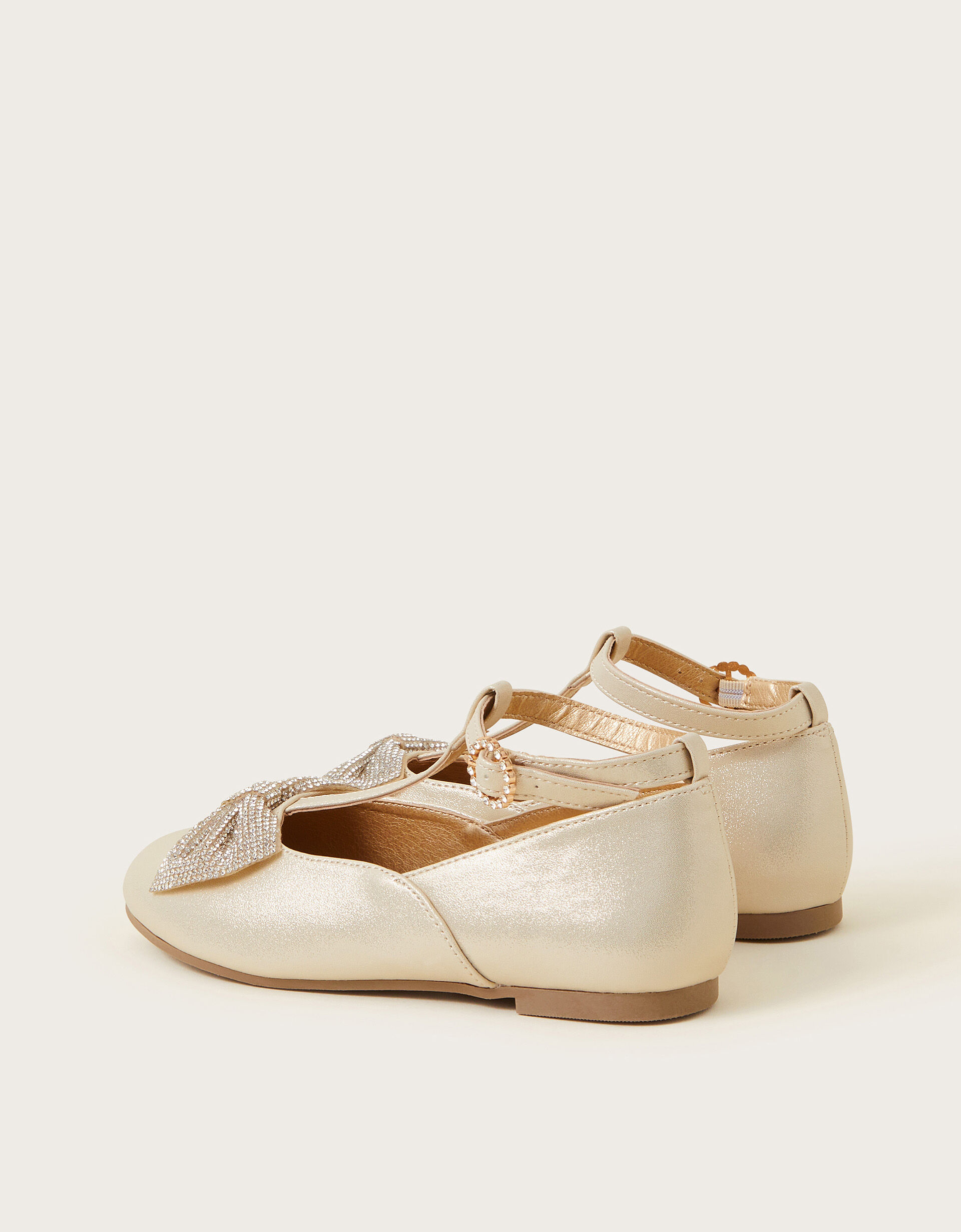 Childrens gold ballet shoes discount