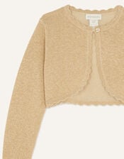 Baby Niamh Cardigan, Gold (GOLD), large