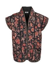 Moliin Jenny Floral Quilted Waistcoat, Multi (MULTI), large