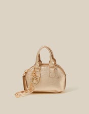 Mini Bag Charm, Gold (GOLD), large