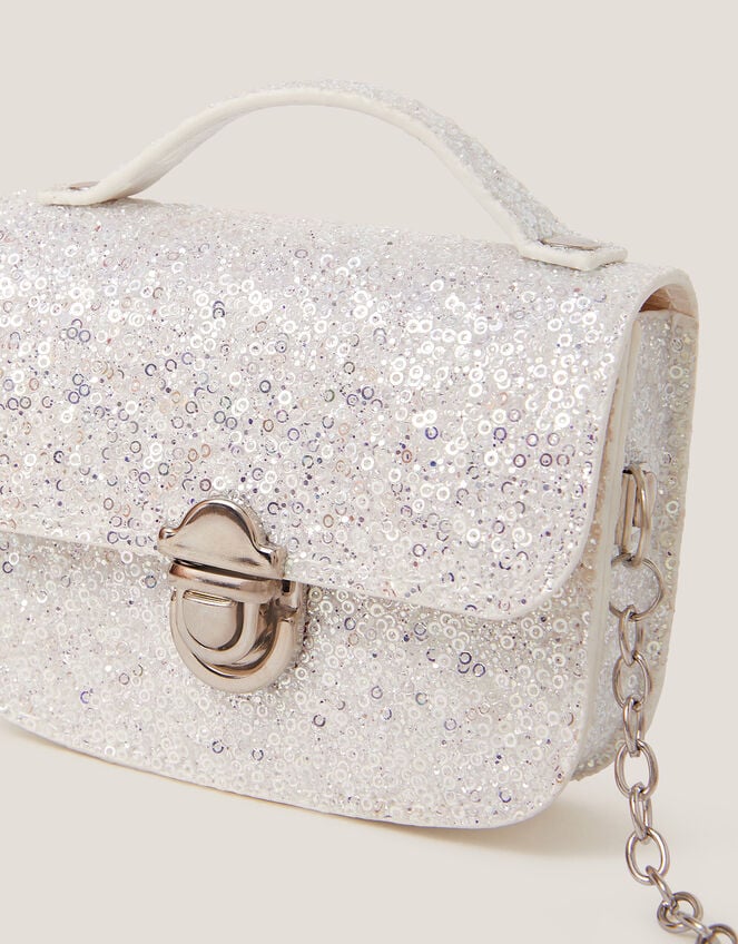 Mini Glitter Push-Lock Bag, , large