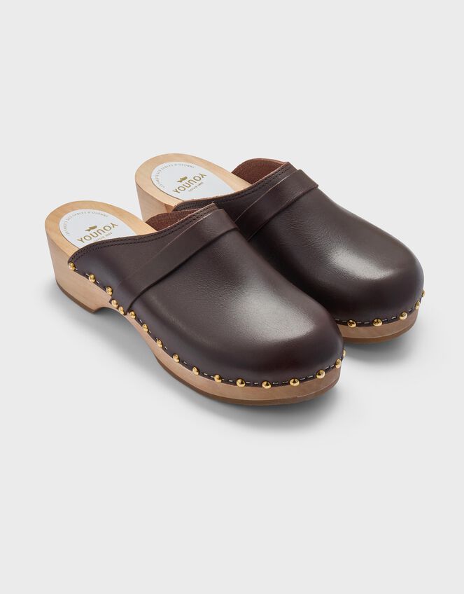 Sabot Youyou Yren Rock Clogs, Brown (CHOCOLATE), large
