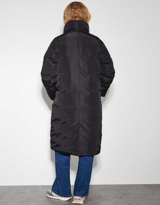 Poppy High Neck Puffer Coat, Black (BLACK), large