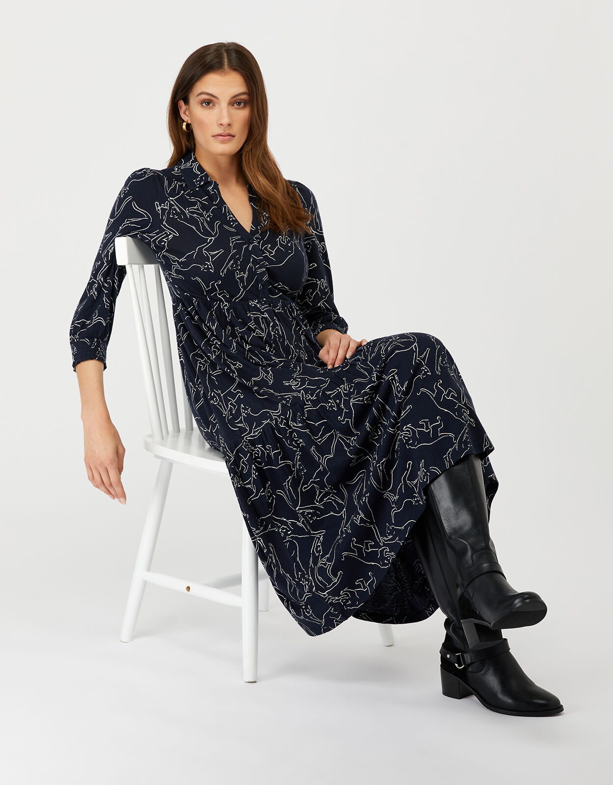 Monsoon tiger dress new arrivals