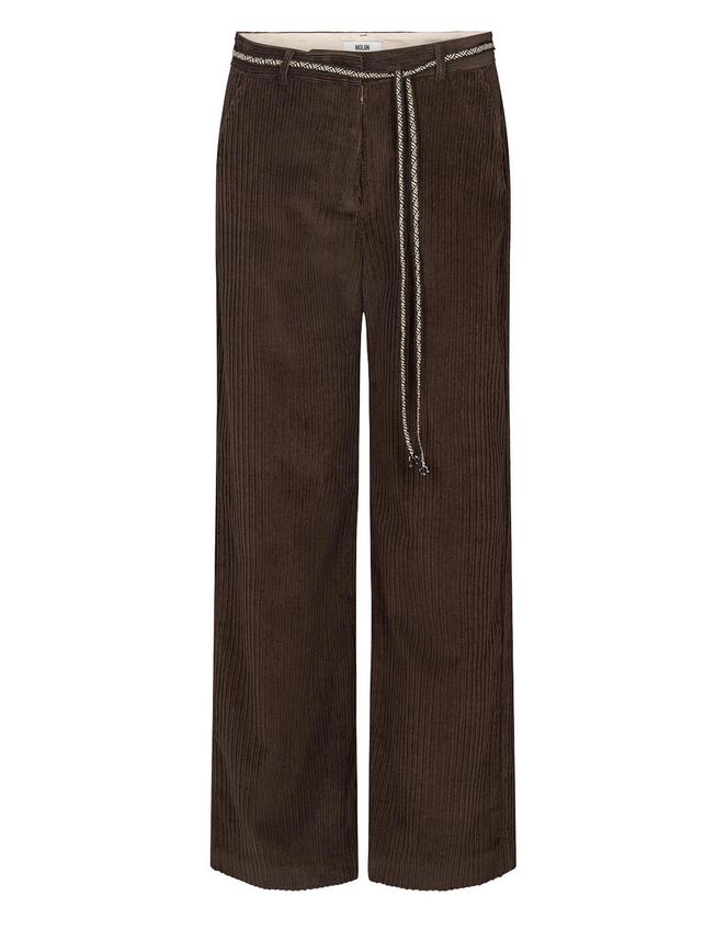 Moliin Amber Corduroy Suit Trousers, Brown (BROWN), large