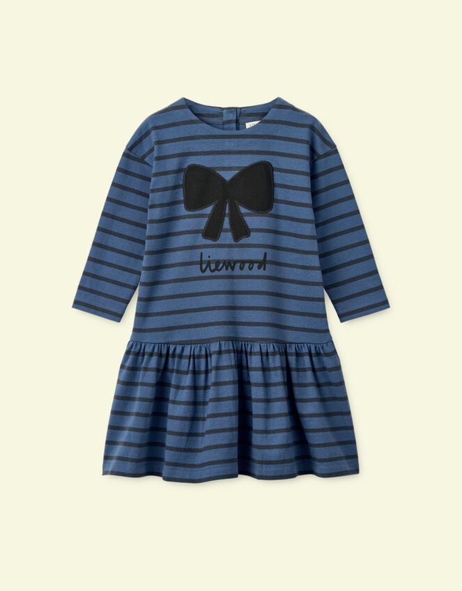 Liewood Stripe Dress, Blue (NAVY), large