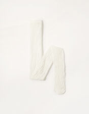 Lace Butterfly Tights, Ivory (IVORY), large
