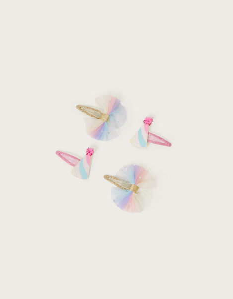Celebration Hair Clips 4 Pack, , large