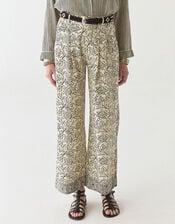 Maison Hotel Lolo Straight Leg Trousers, White (WHITE), large