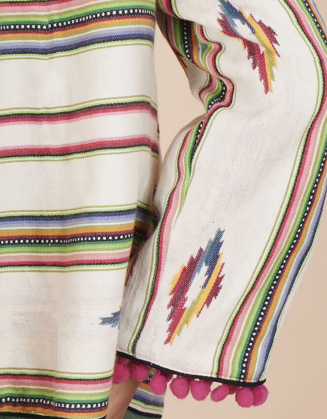 East Fable Ikat Jacket, Cream (CREAM), large