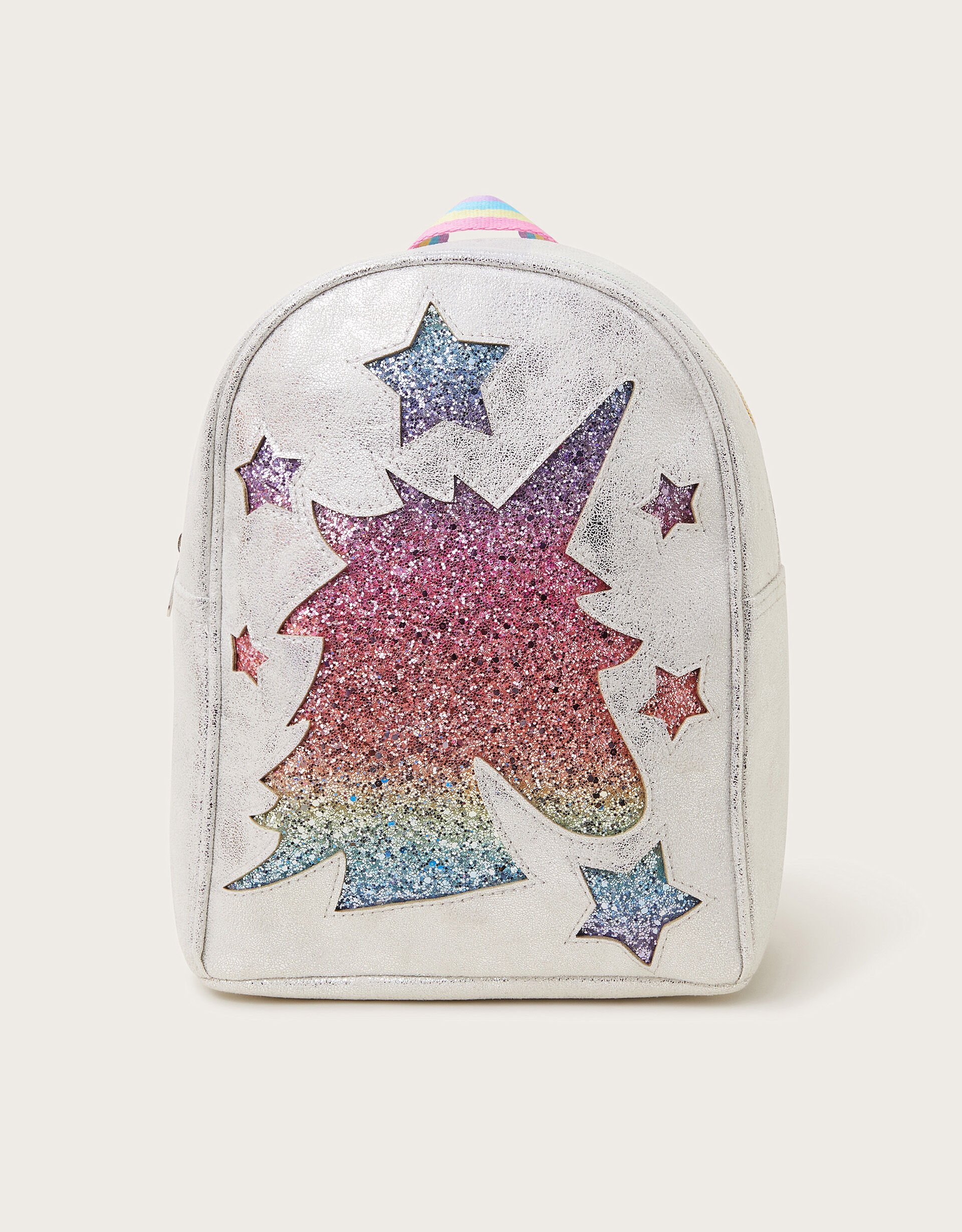 Glitter Rainbow Unicorn Backpack Accessories Monsoon Global