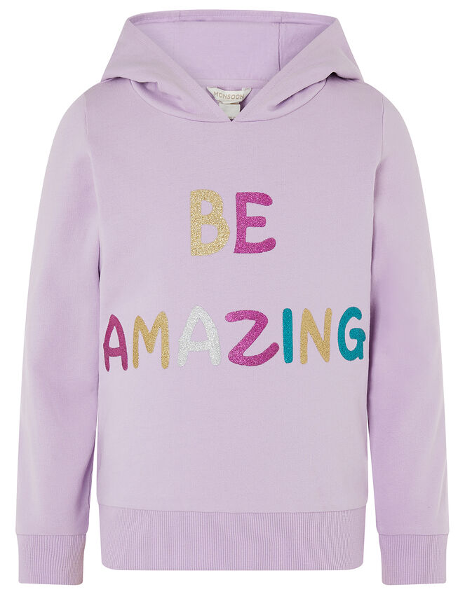 Be Amazing Hoody, Purple (LILAC), large