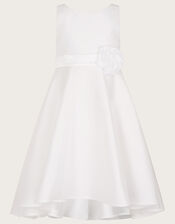 Tuberose High Low Bridesmaid Dress, Ivory (IVORY), large