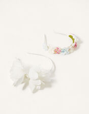 Flower Headbands Set of Two, , large