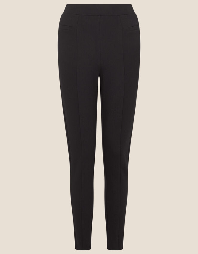 Perry Ponte Trousers, Black (BLACK), large
