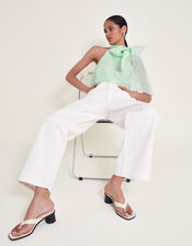 Vera Organza Top, Green (MINT), large