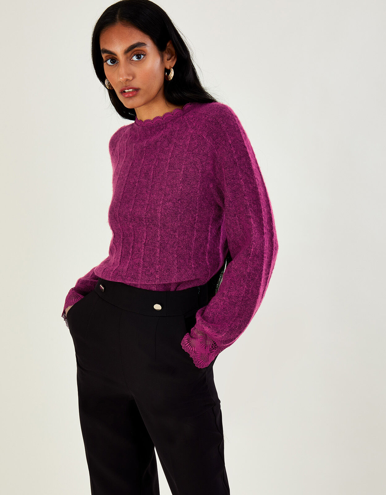 Monsoon sales pink jumper