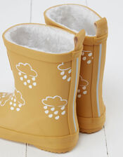 Grass and Air Colour-Revealing Welliies, Yellow (OCHRE), large