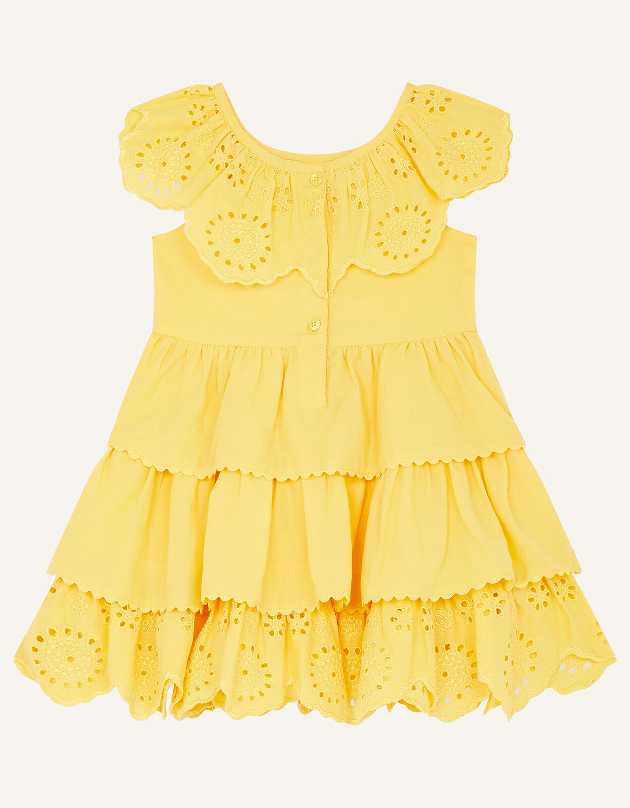 Monsoon yellow deals lace dress