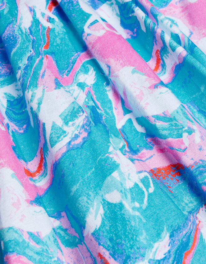 Unicorn Print Skort , Blue (BLUE), large