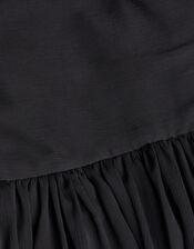 Texas One Shoulder Prom Dress, Black (BLACK), large