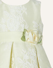 Baby Lola Lace Dress, Yellow (LEMON), large