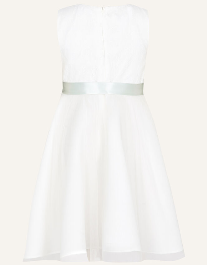 Freya Scuba Bridesmaid Dress, Ivory (IVORY), large
