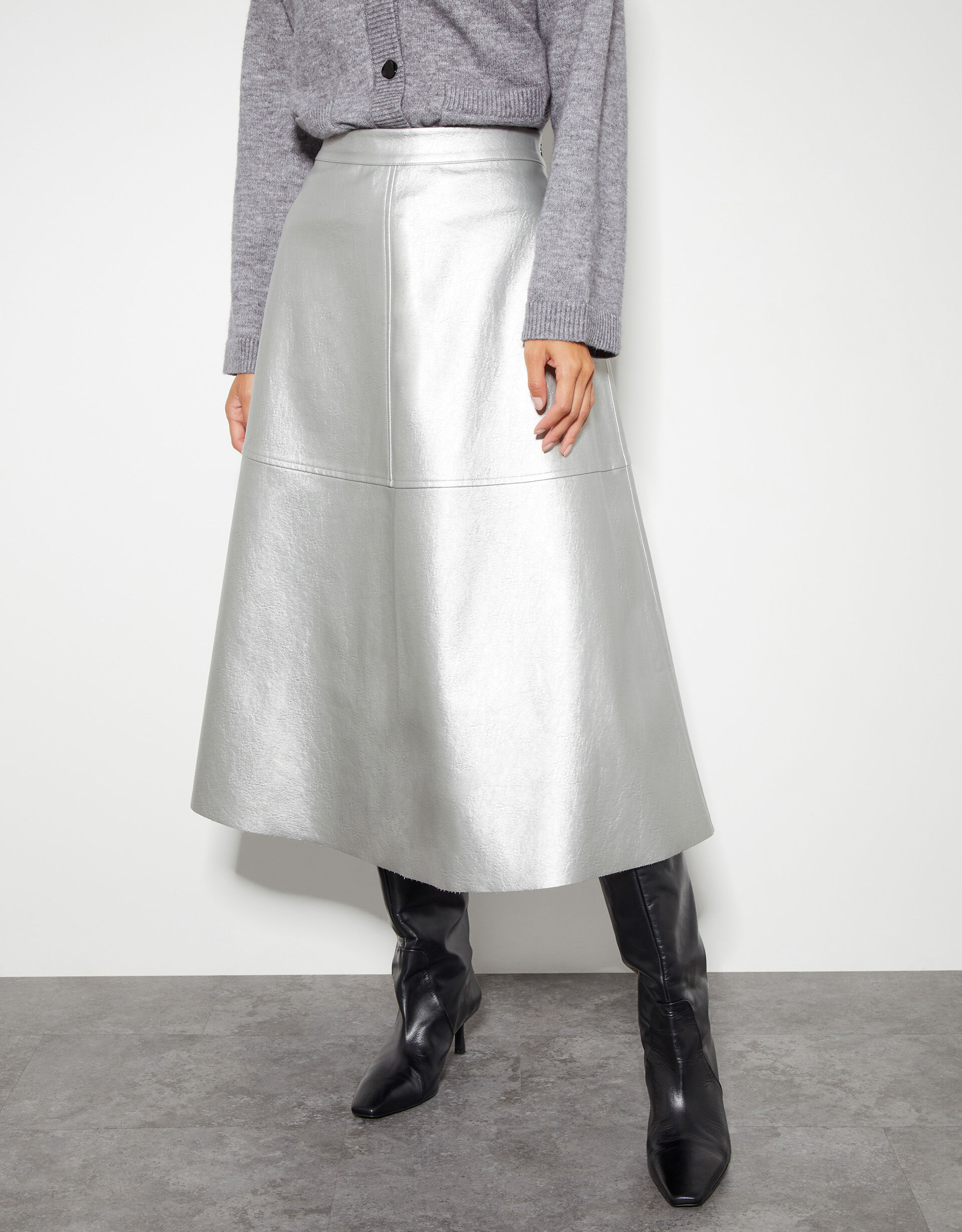 Silver skirt canada on sale