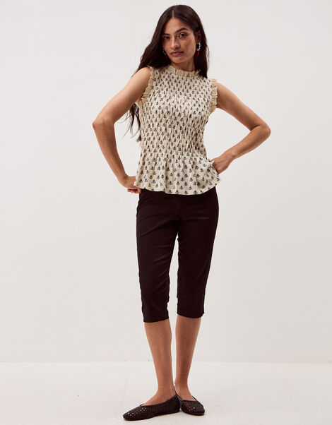 Catalina Capri Trousers, Black (BLACK), large