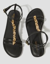 Simi T-Bar Strappy Sandals, Black (BLACK), large