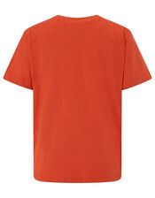 Terry Tiger T-Shirt, Orange (ORANGE), large