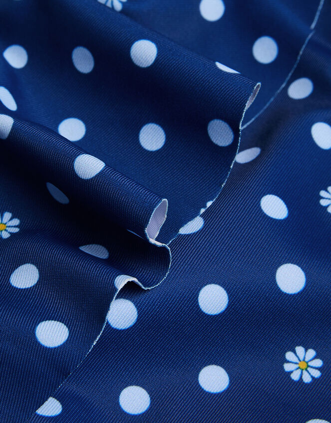 Amalfi Daisy Polka Dot Swimsuit, Blue (BLUE), large