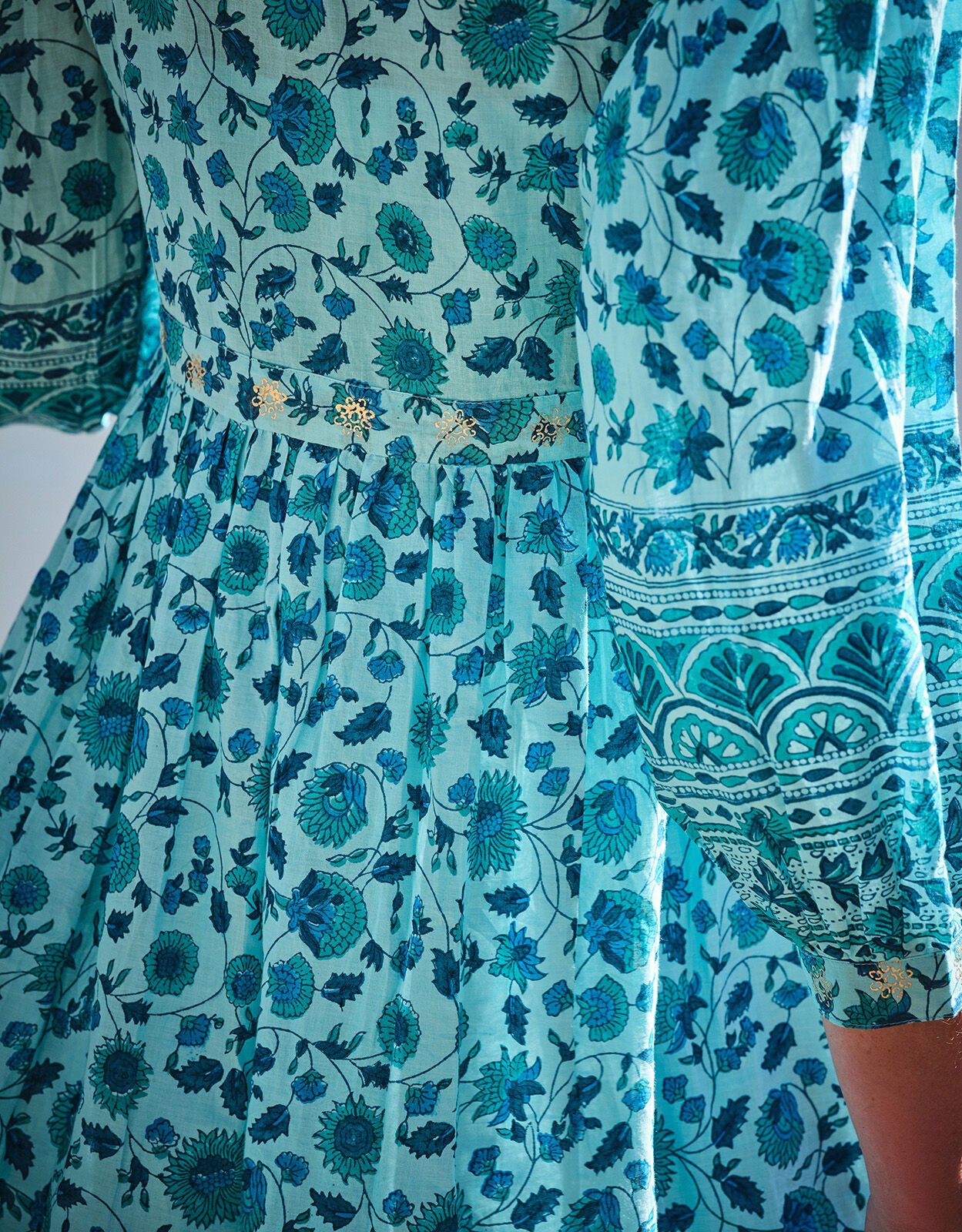 Dilli Grey Bianca Print Dress Green