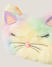 Fluffy Rainbow Cat Bag, , large