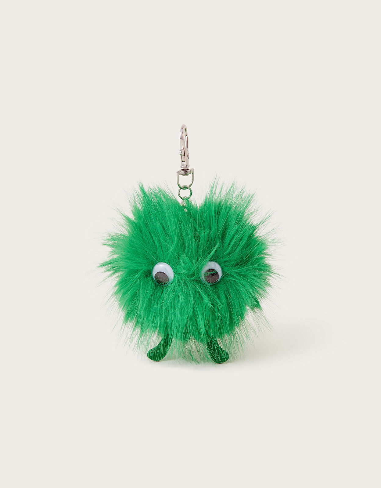 Fluffy bag charm clearance