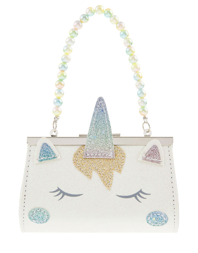 Rainbow Blush Unicorn Mini Bag, , large